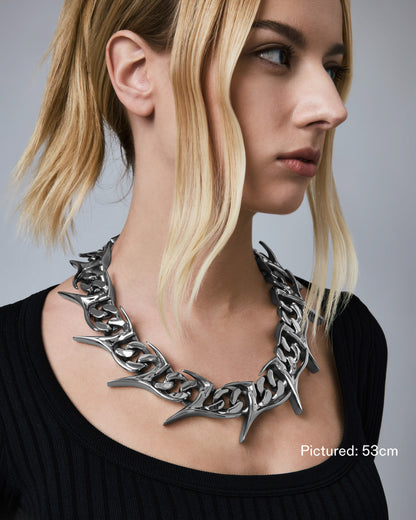 stainless-steel woman