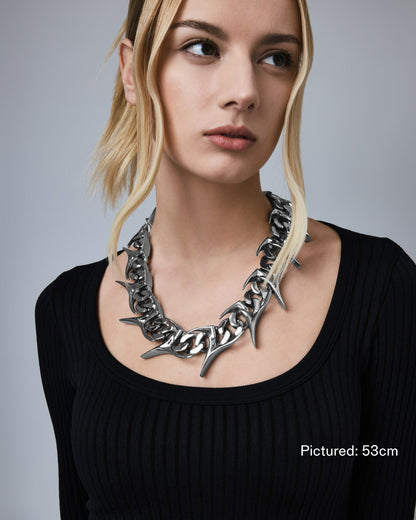 stainless-steel woman