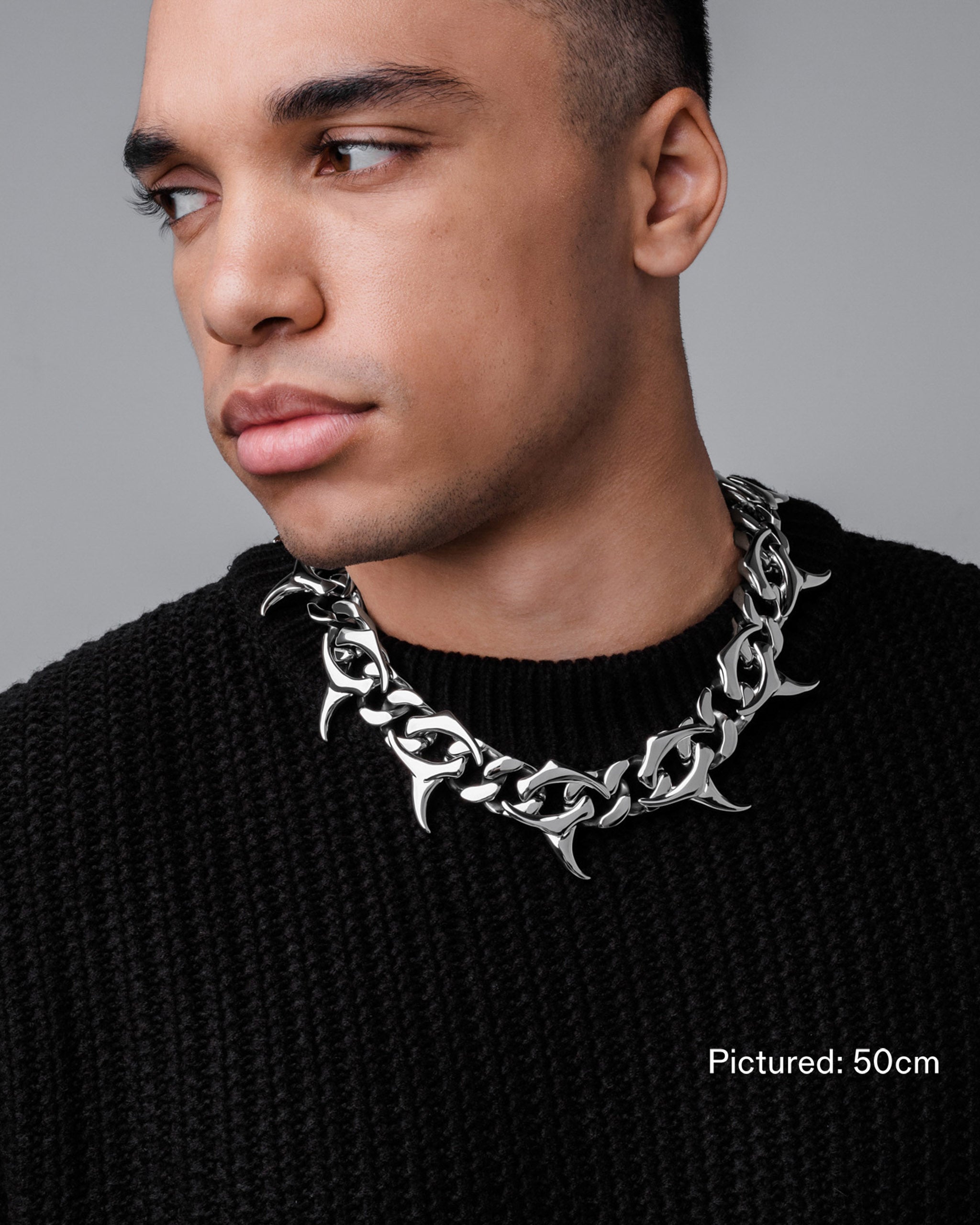 日本未販売【VITALY】ユニセックス Cuban Chain ネックレス Vitaly | Stainless Steel Accessories | The Miami Chain