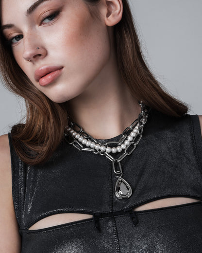 stainless-steel woman