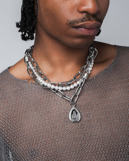 stainless-steel man
