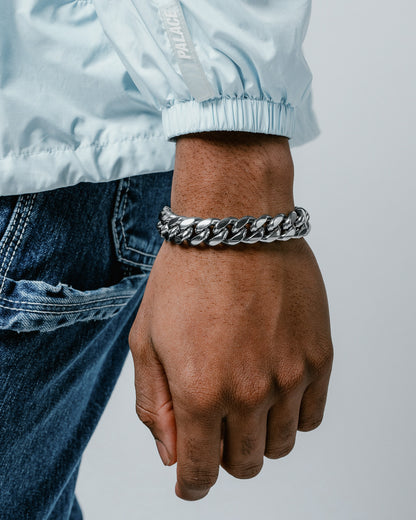 stainless-steel man