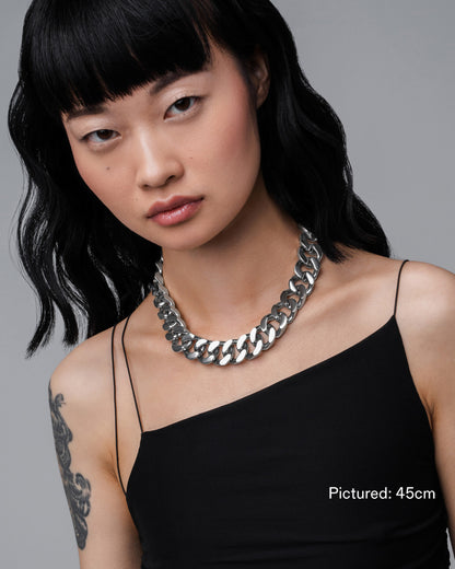 stainless-steel woman