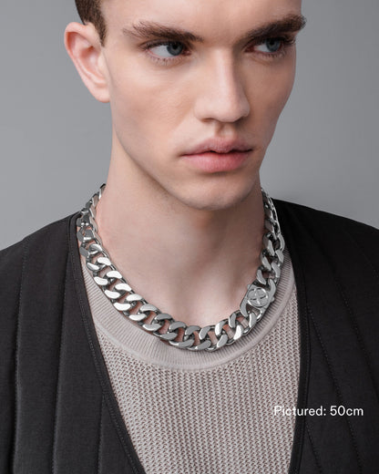 stainless-steel man