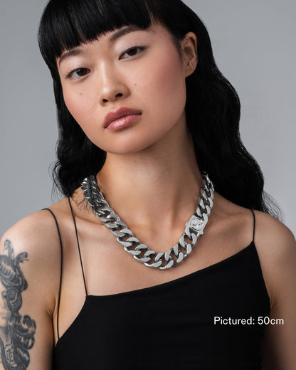stainless-steel woman