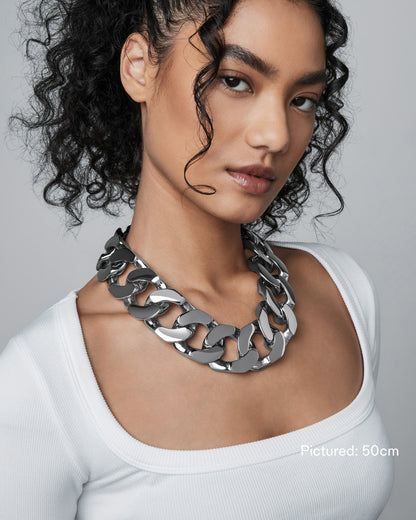 stainless-steel woman
