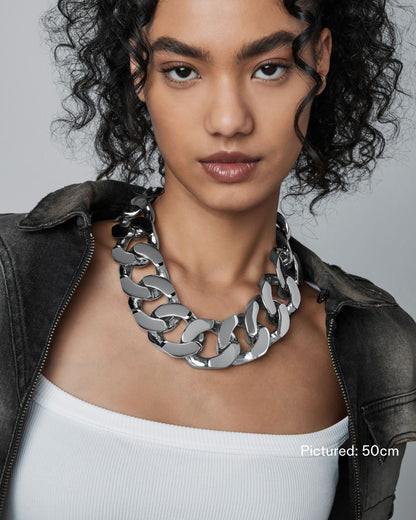 stainless-steel woman