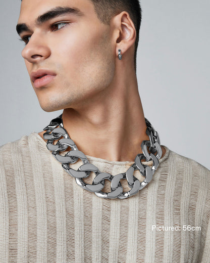 stainless-steel man