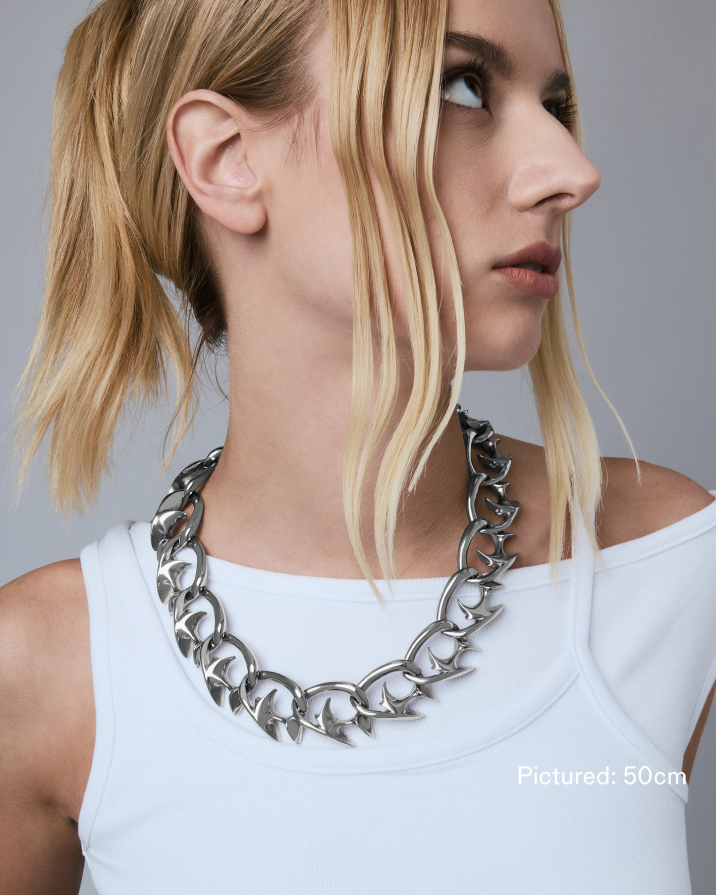 stainless-steel woman