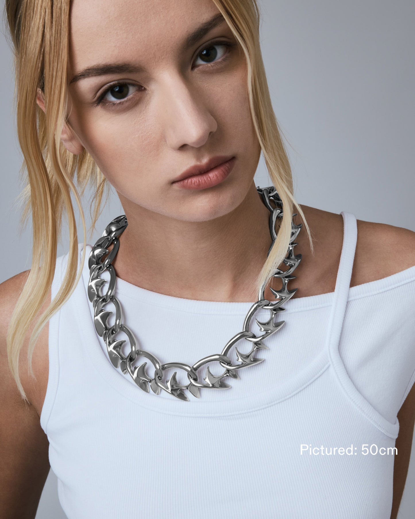 stainless-steel woman
