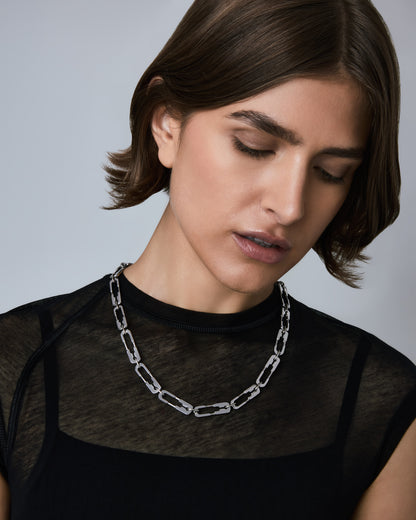 stainless-steel woman