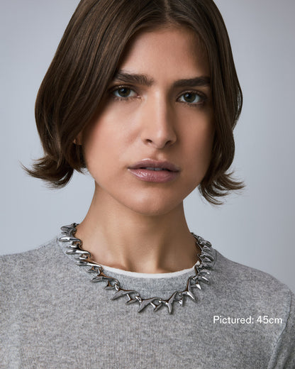 stainless-steel woman
