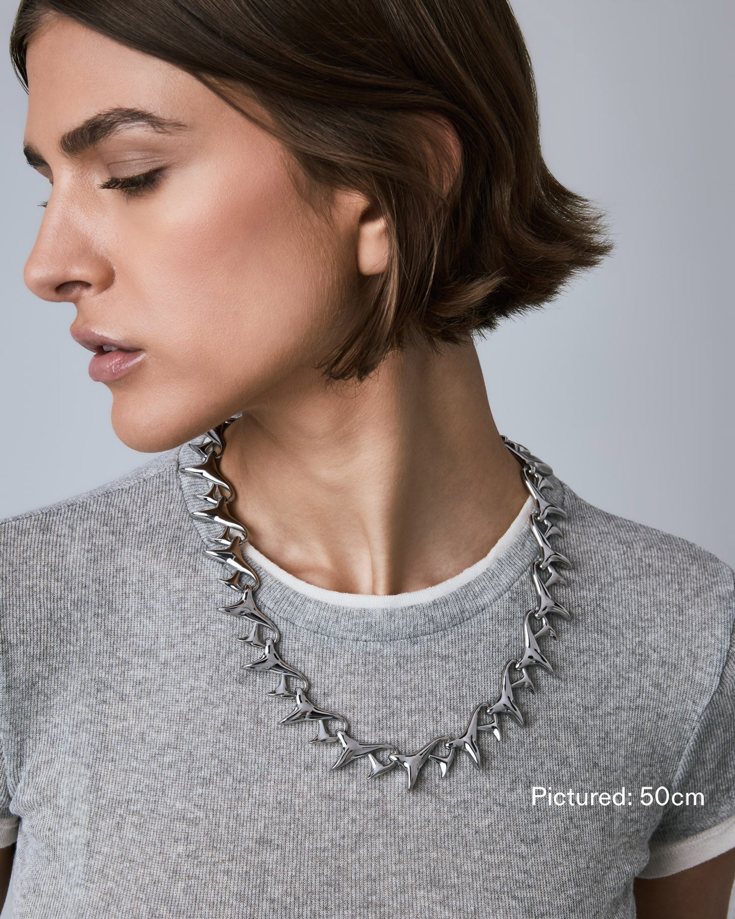 stainless-steel woman