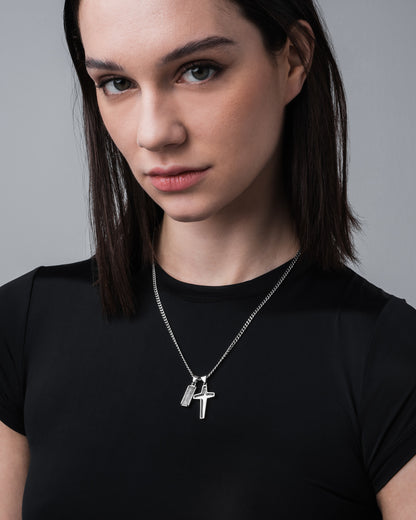 stainless-steel woman