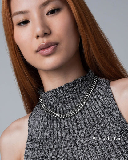 stainless-steel woman