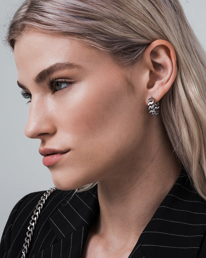 stainless-steel woman