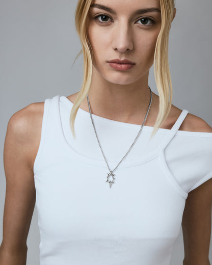 stainless-steel woman