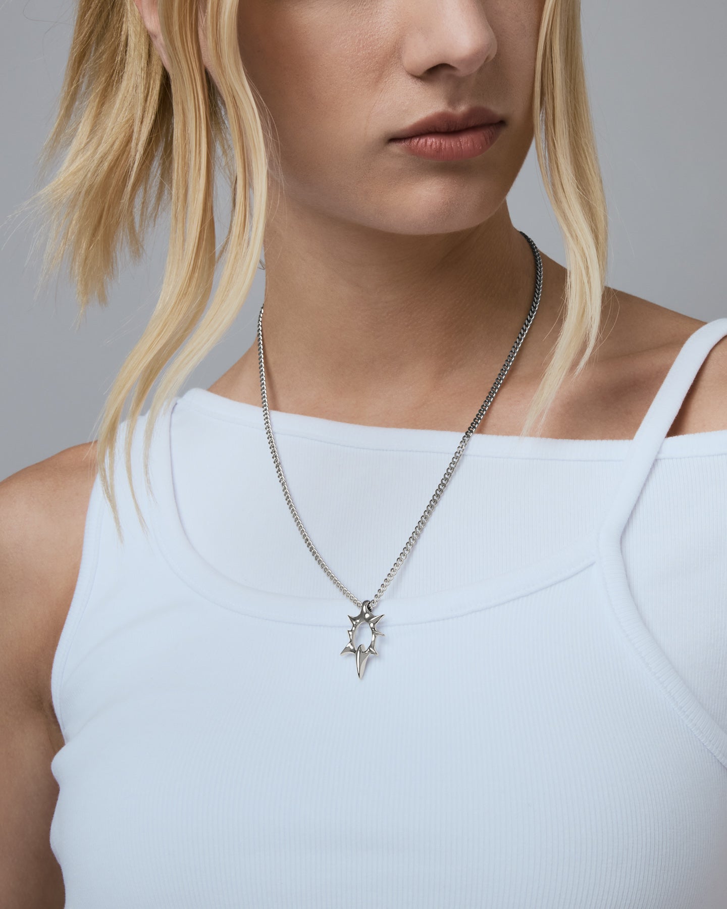 stainless-steel woman