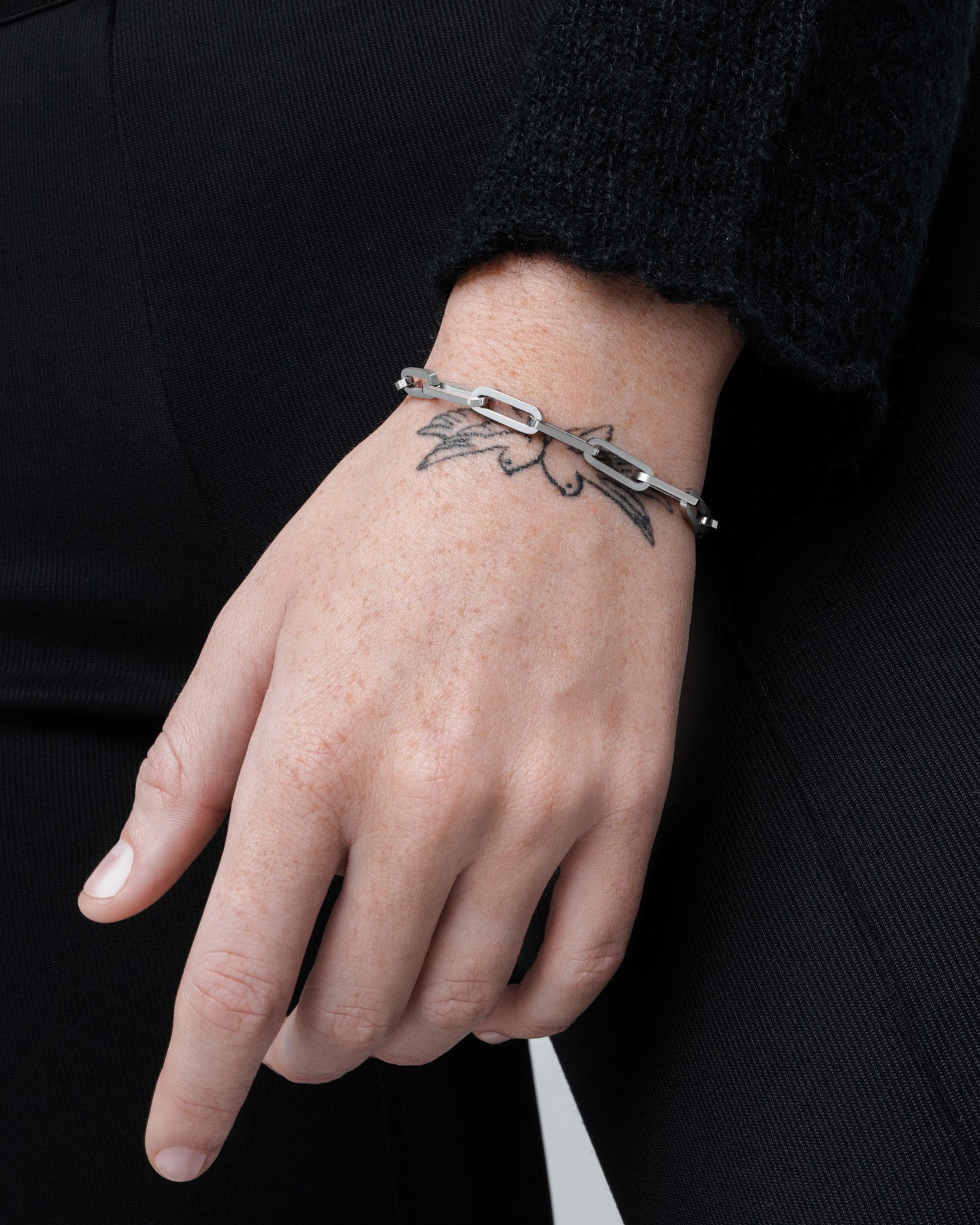 stainless-steel woman