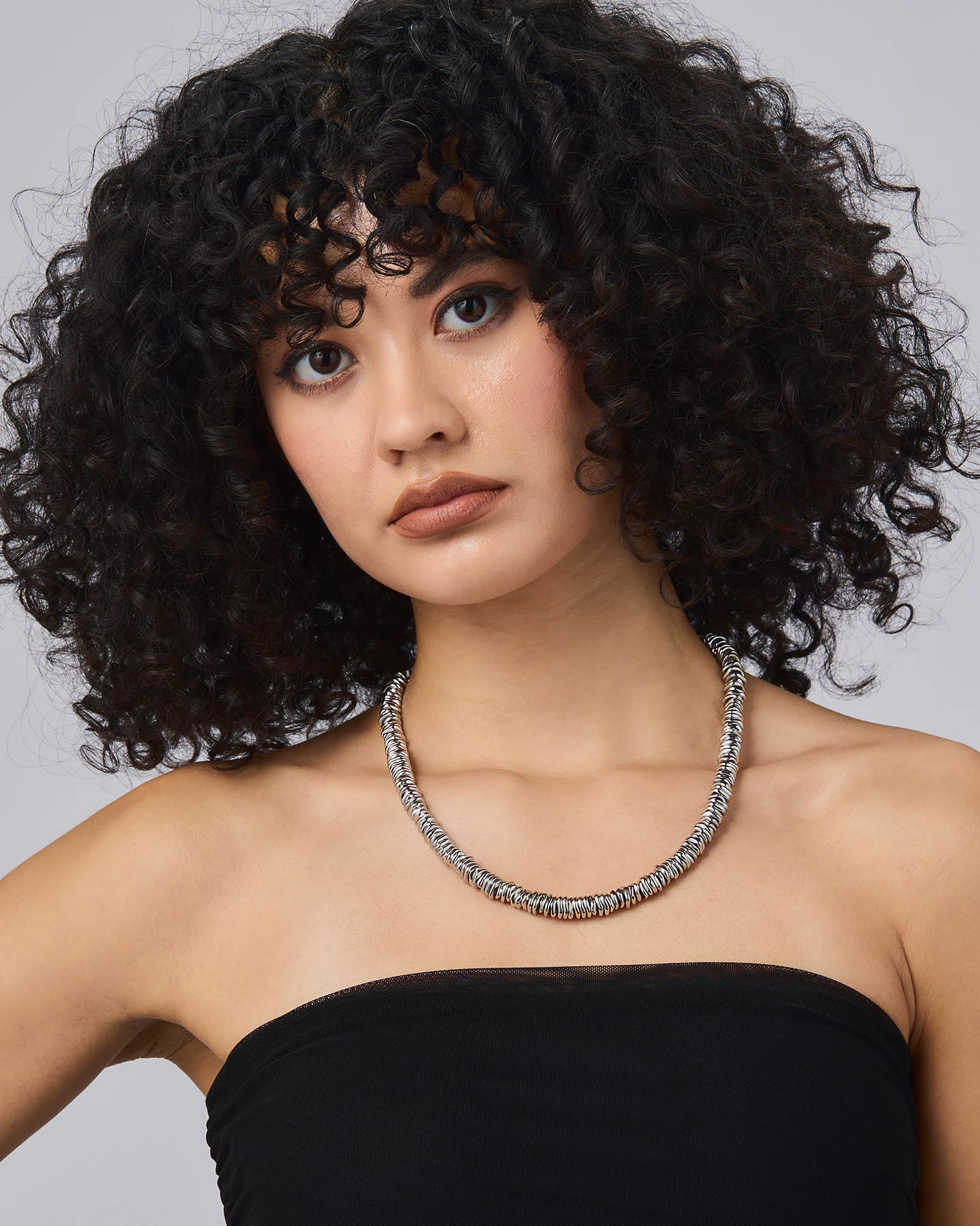 stainless-steel woman