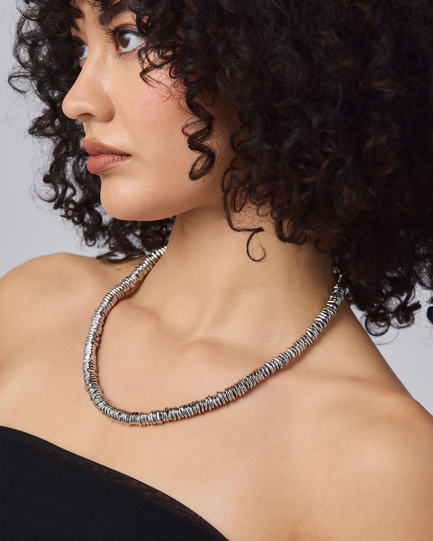 stainless-steel woman