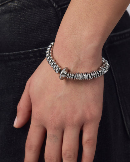 stainless-steel woman