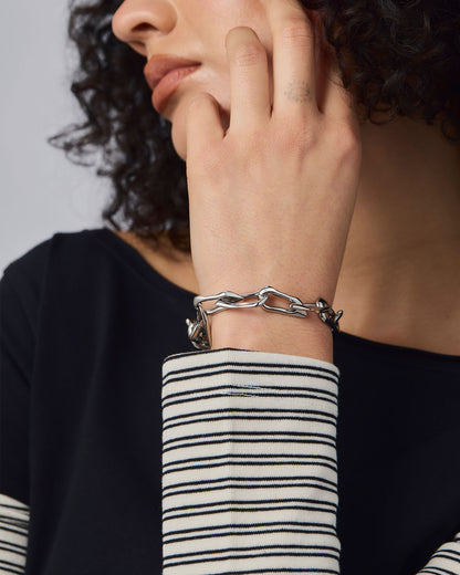 stainless-steel woman