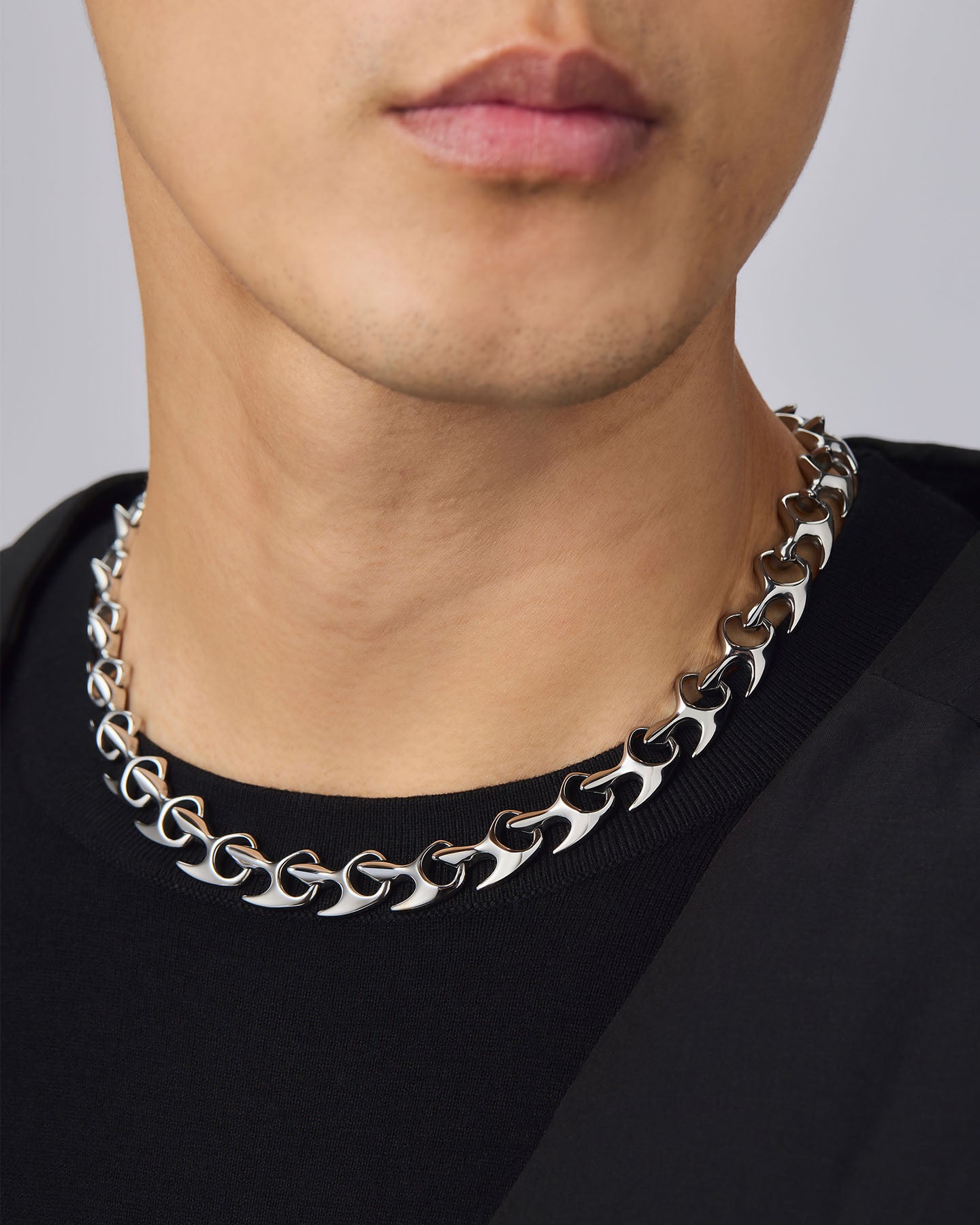 stainless-steel man