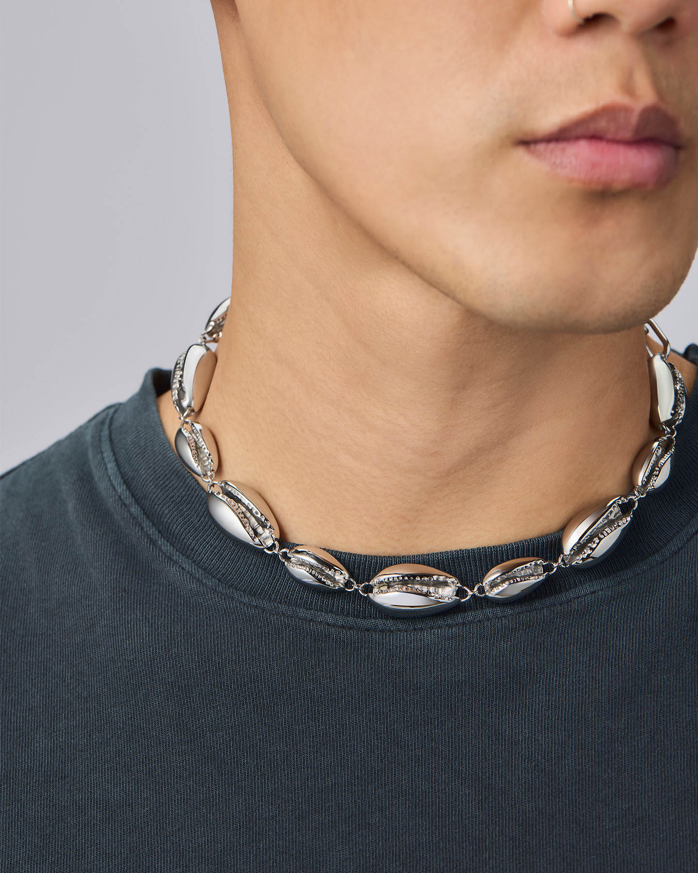 stainless-steel man