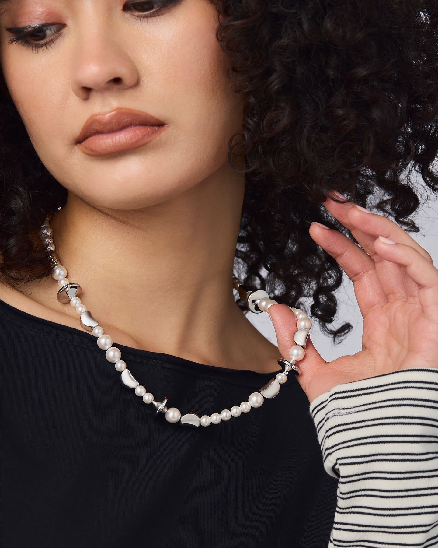stainless-steel woman