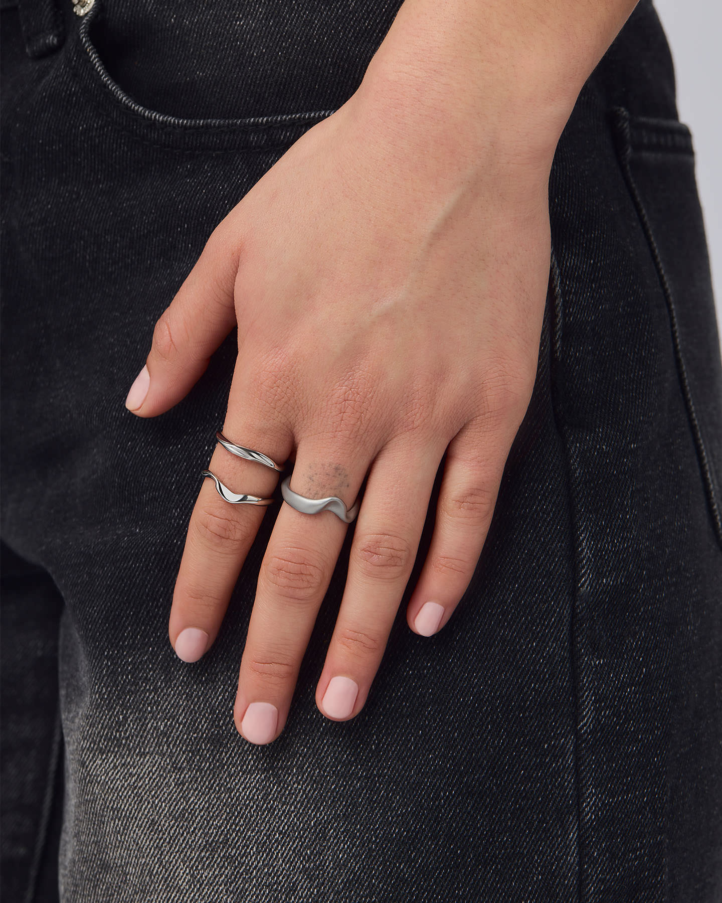 stainless-steel woman