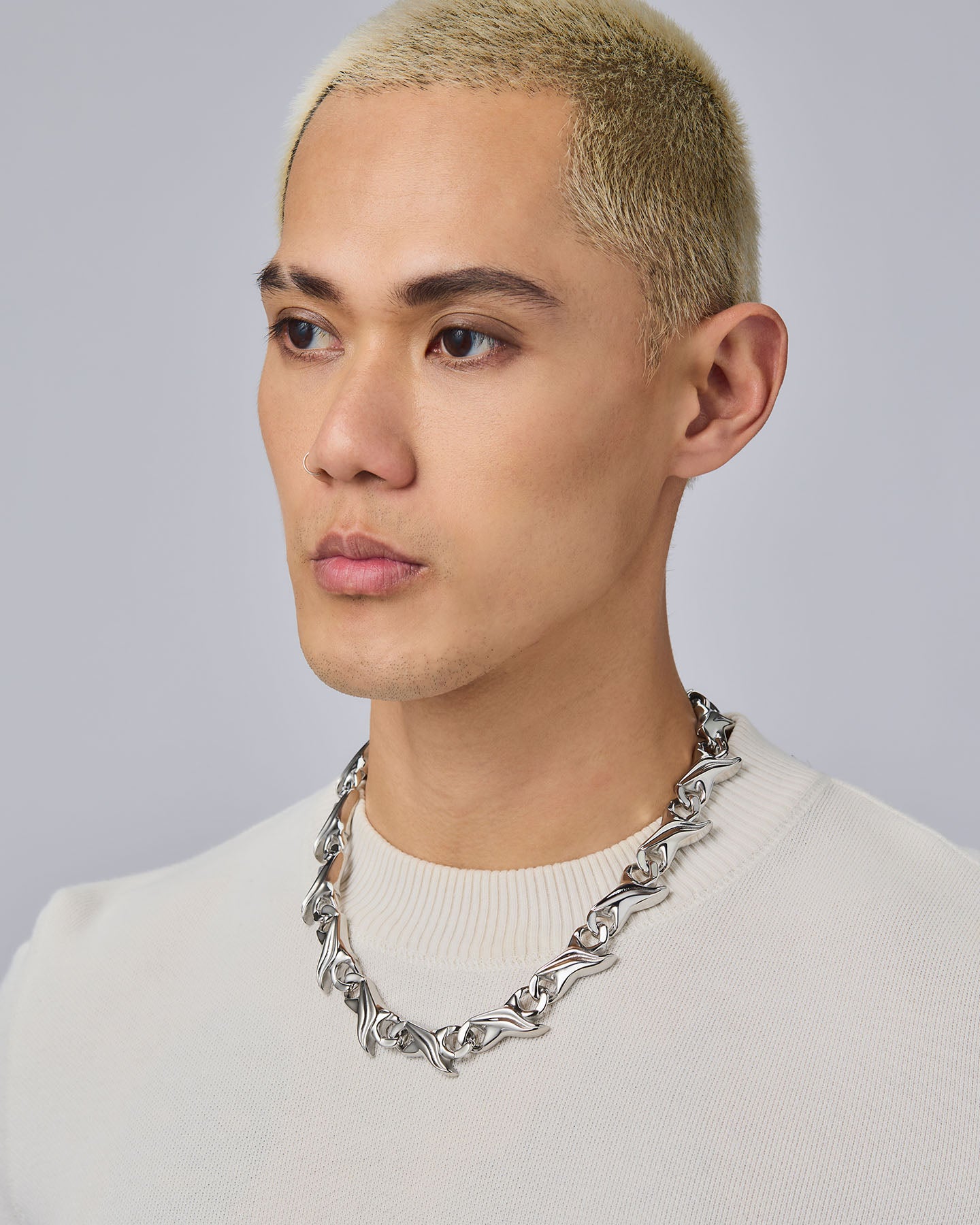 stainless-steel man