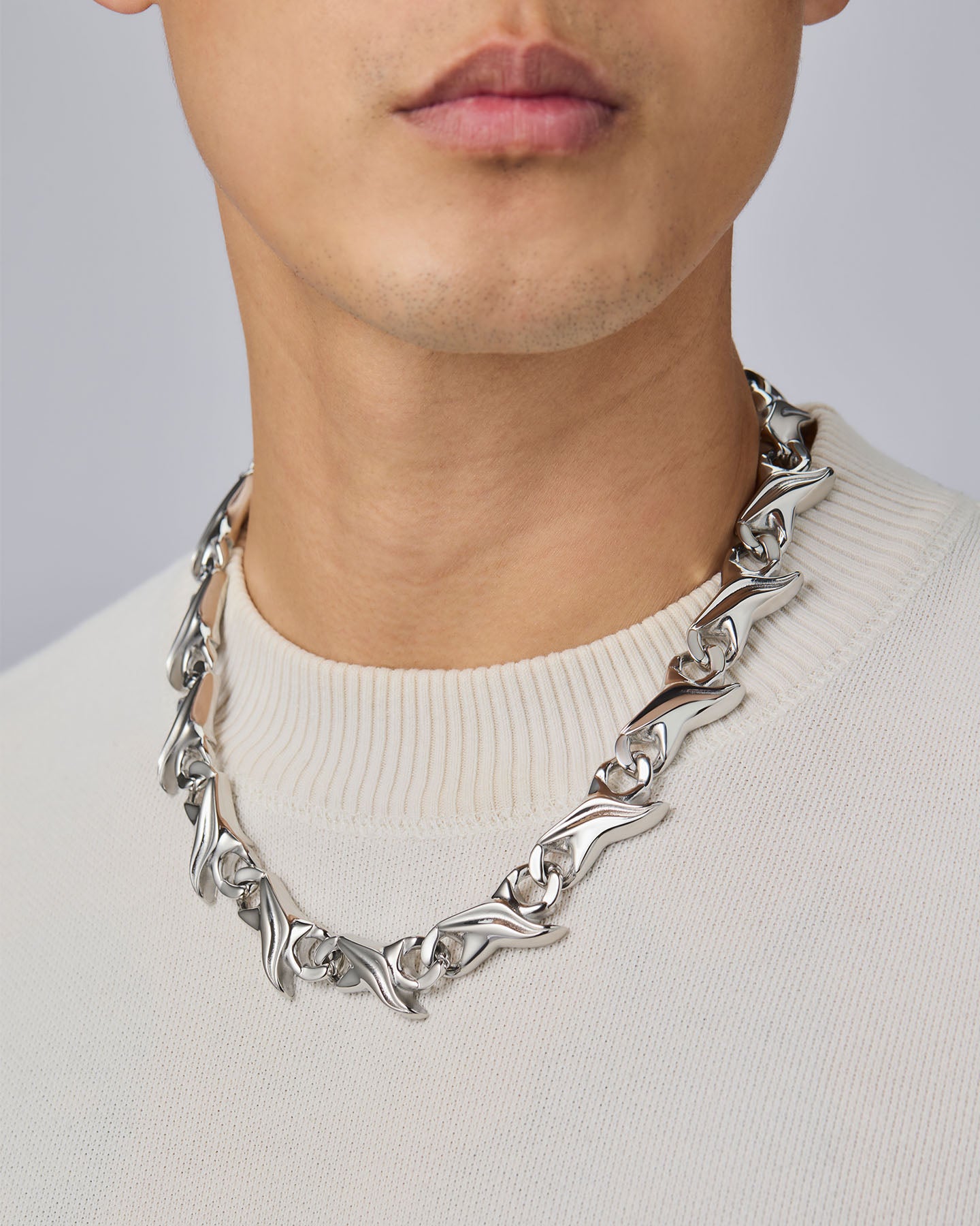 stainless-steel man