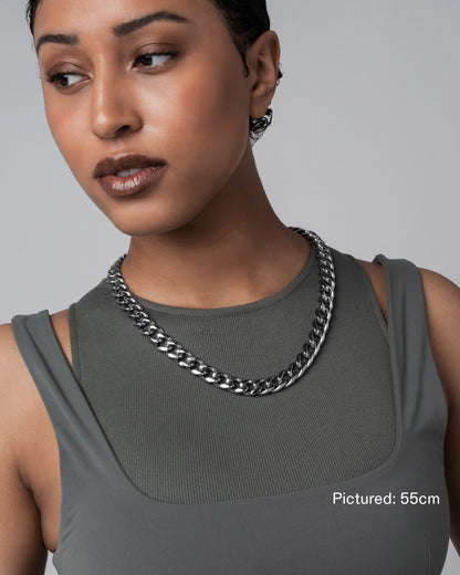stainless-steel woman