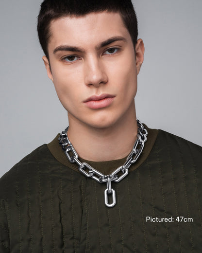 stainless-steel man