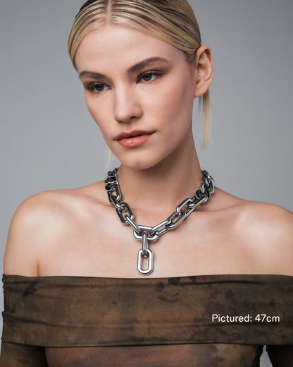 stainless-steel woman