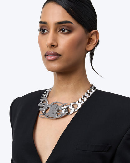 stainless-steel woman