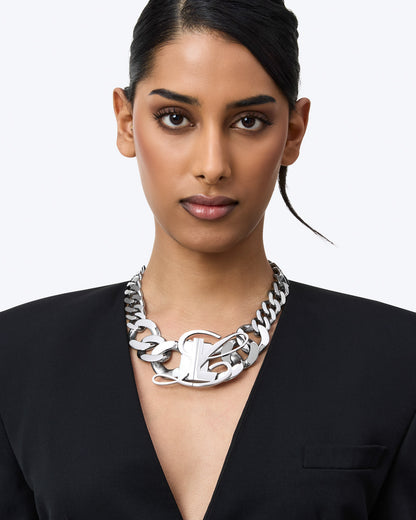 stainless-steel woman
