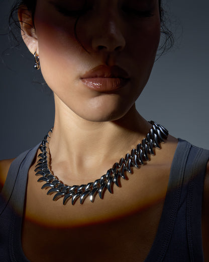 stainless-steel woman