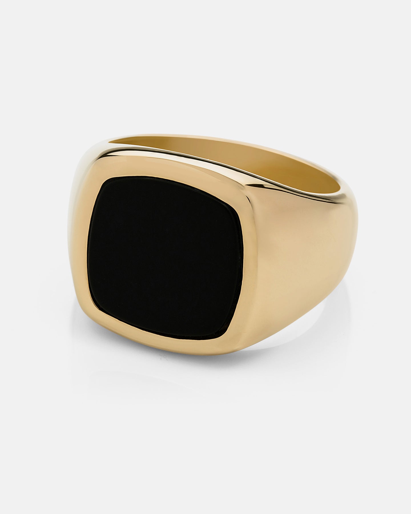 [Vitaly] Vaurus オニキスリング Vitaly Vaurus Ring | 100% Recycled Stainless Steel Accessories