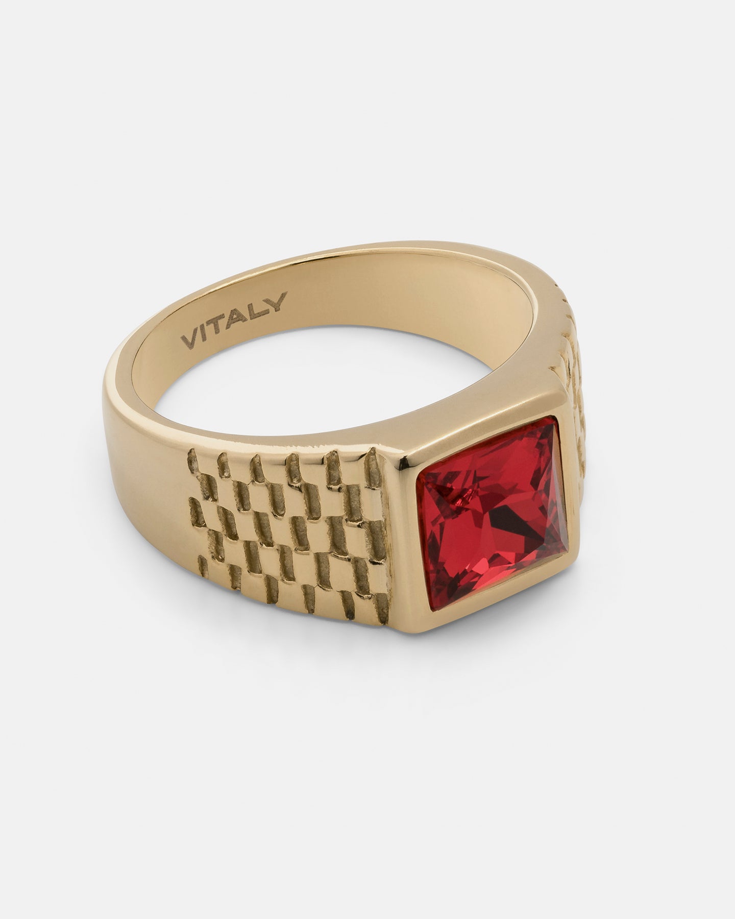 国内発送/関税込☆Vitaly☆ステンレス Vestige ガラス リング☆ Vitaly Vestige Ring | 100% Recycled Stainless Steel Accessories