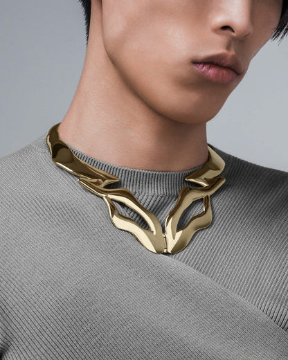 gold man
