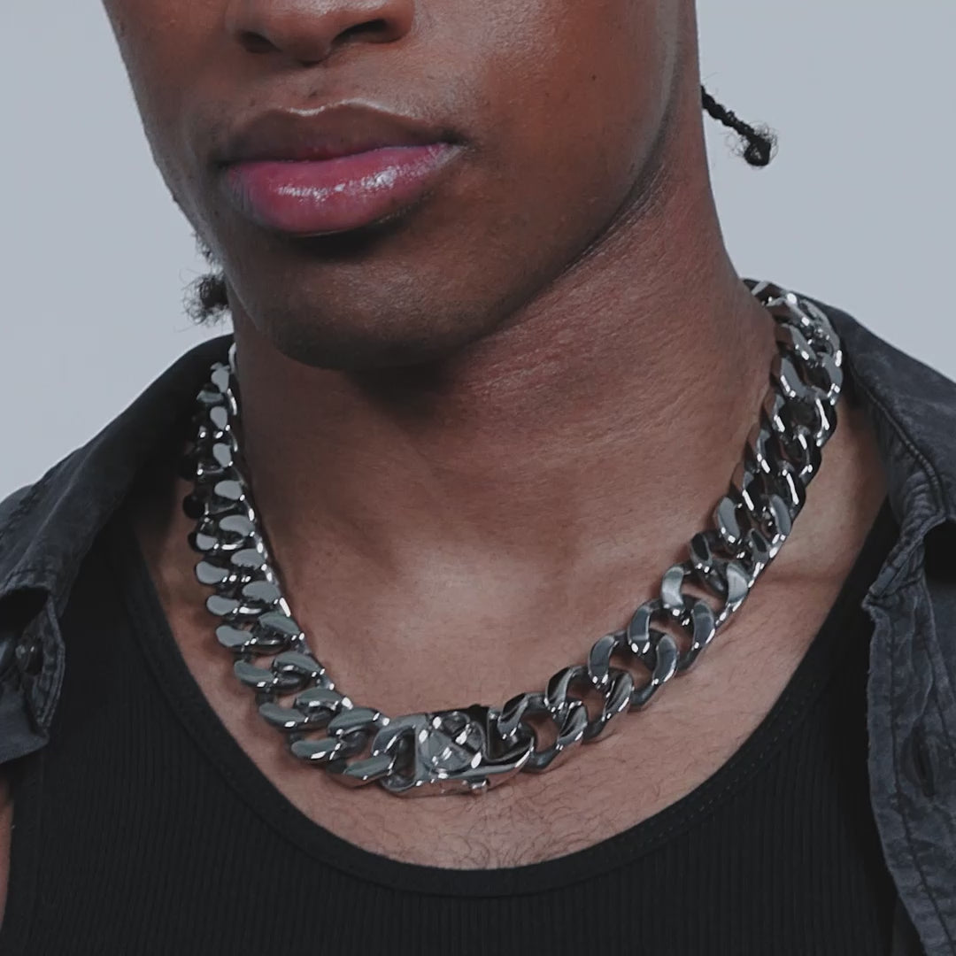 Vitaly Riot Choker Chain | 100% Recycled Stainless Steel Accessories