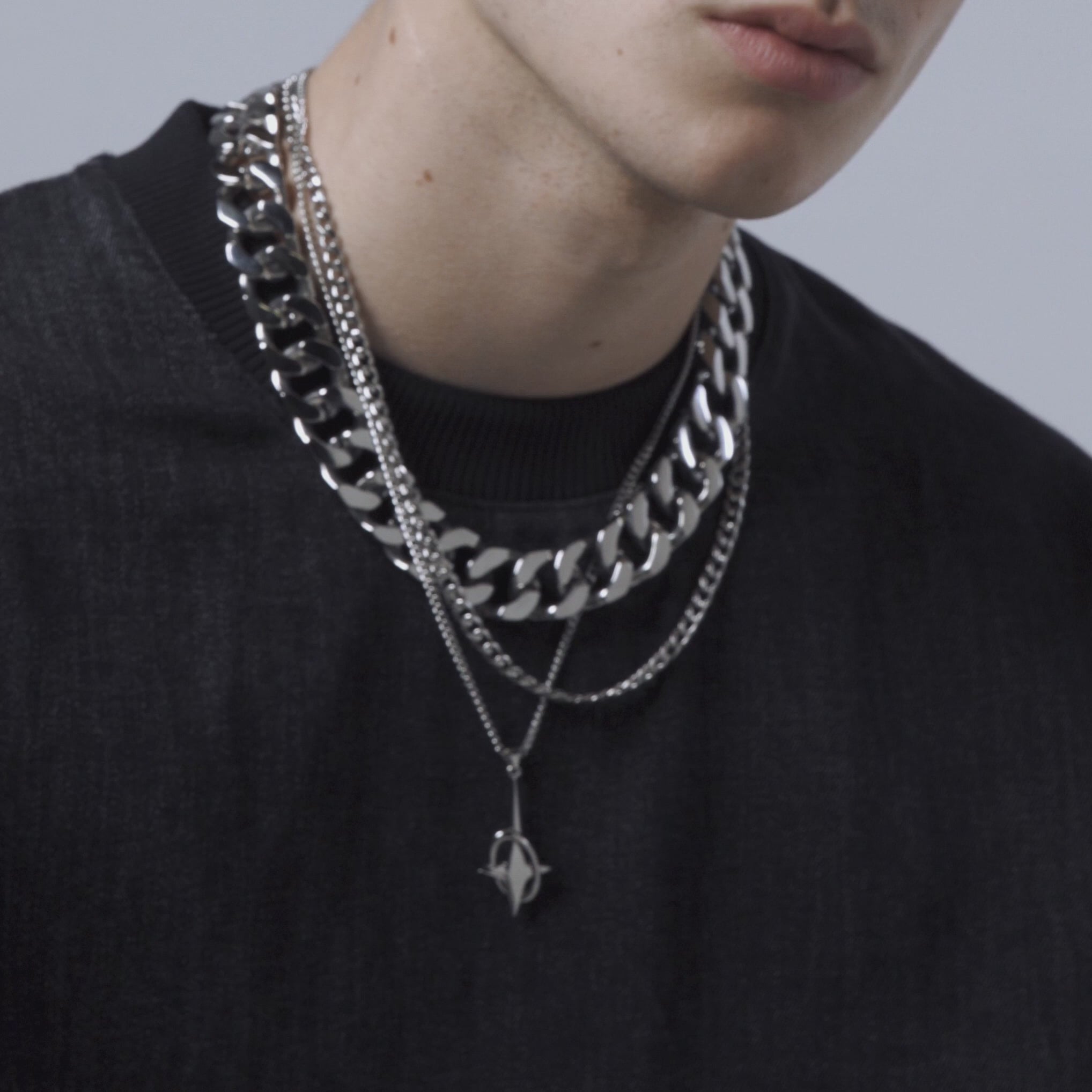 Vitaly Riot Choker Chain 100 Recycled Stainless Steel Accessories