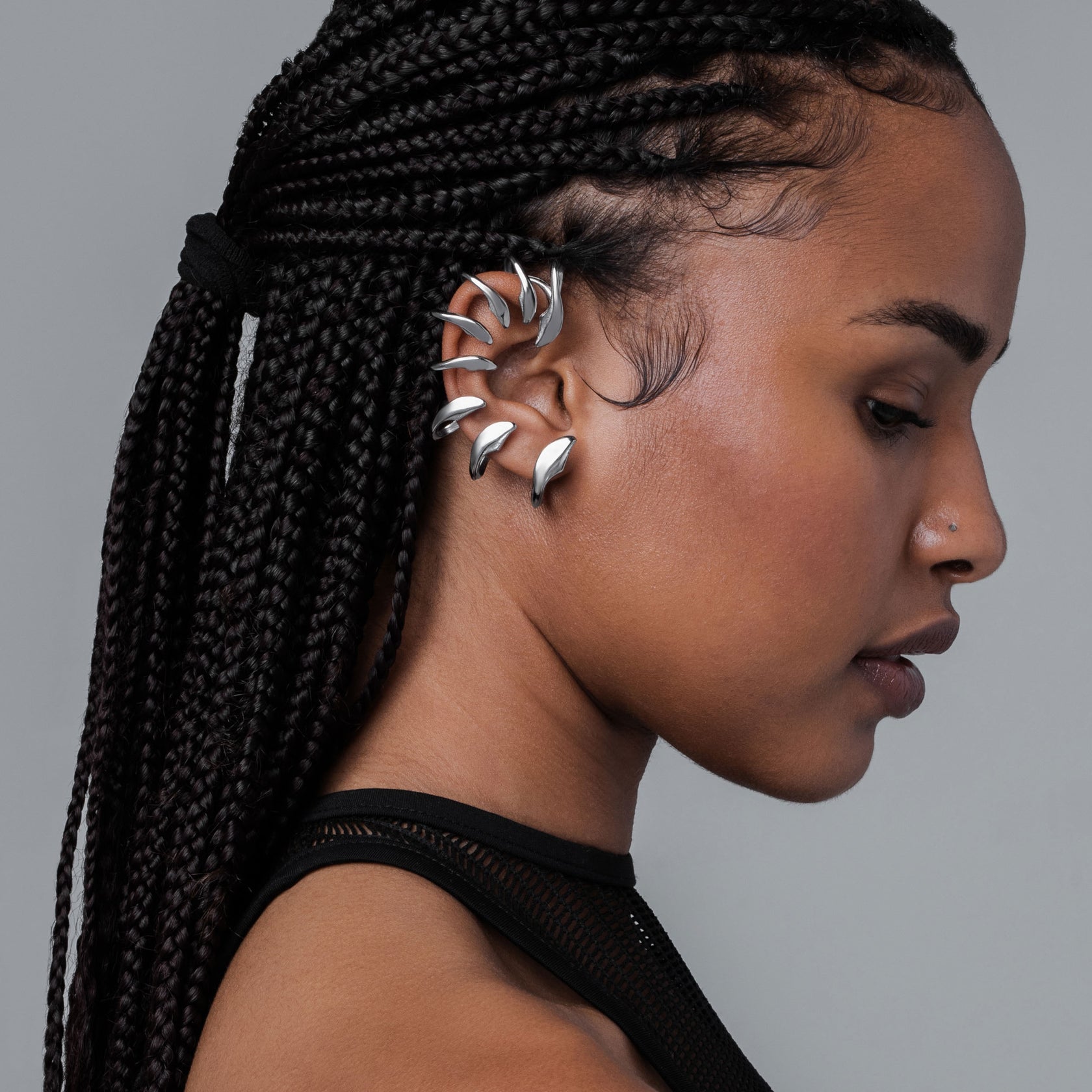 Vitaly Stainless Steel Accessories The Decibel Ear Cuff