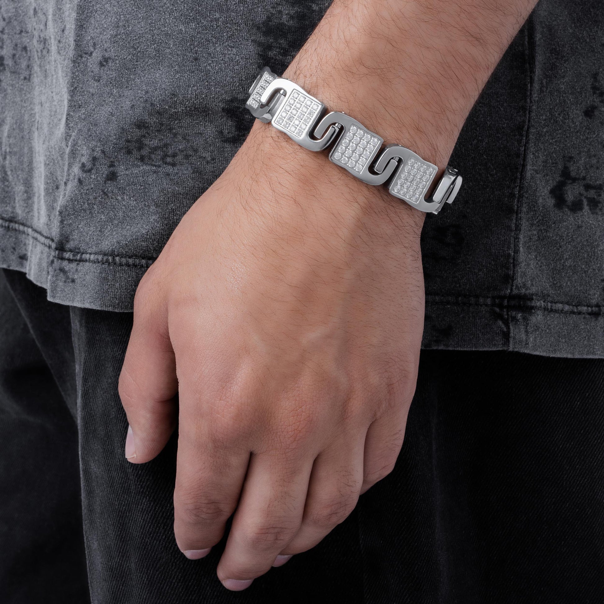 Vitaly Kickback Bracelet  100% Recycled Stainless Steel Accessories