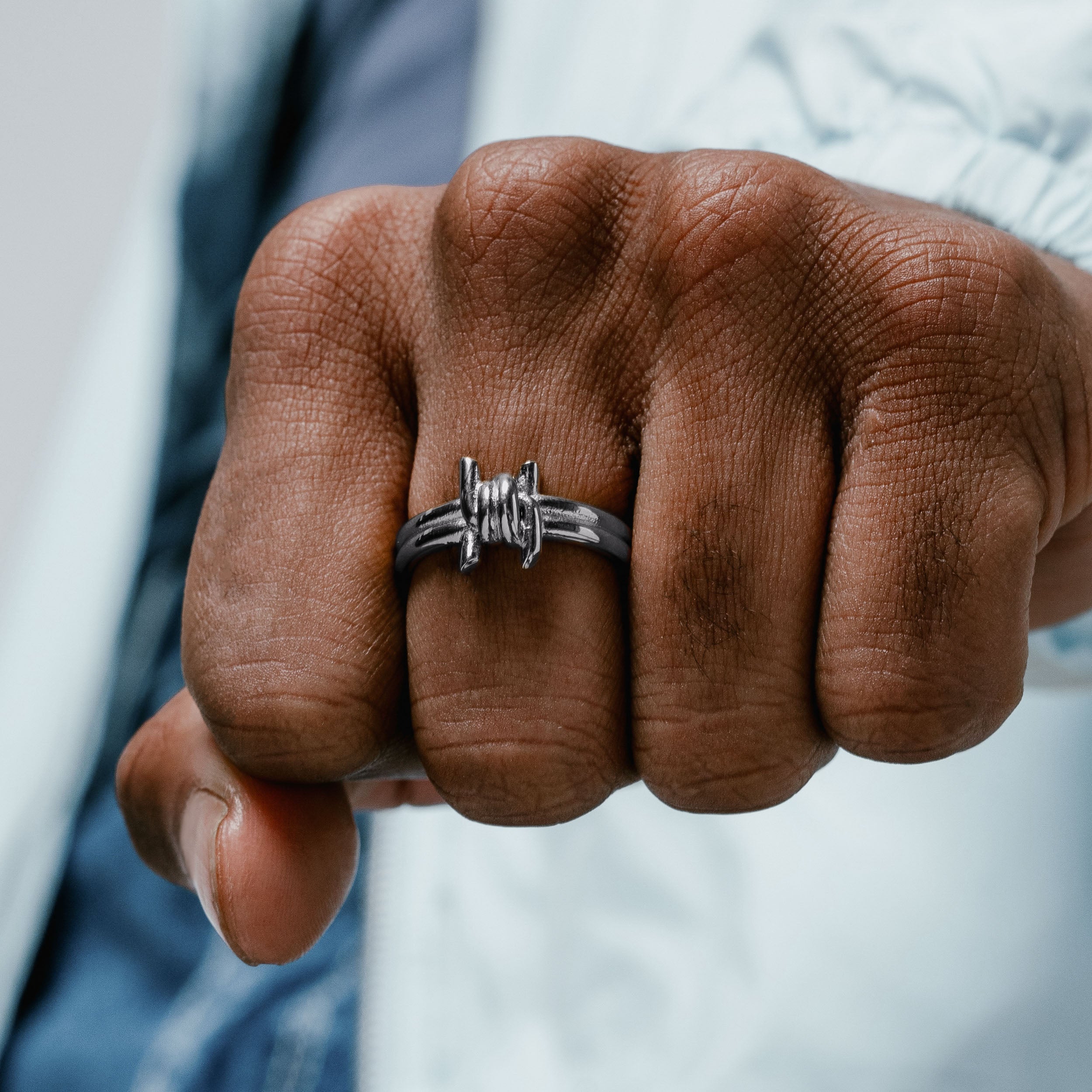 Vitaly Perimeter Ring 100 Recycled Stainless Steel Accessories