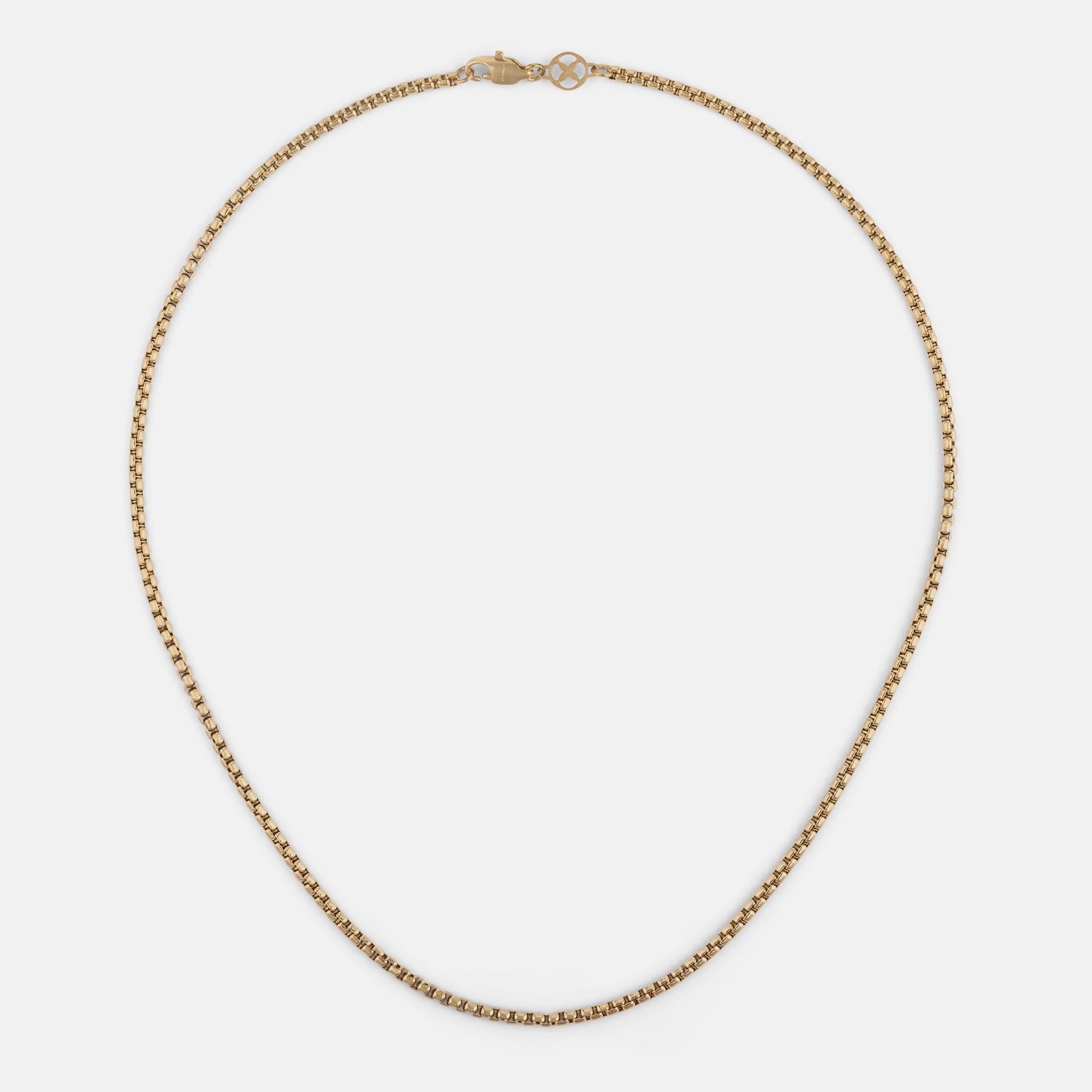 Vitaly | Stainless Steel Accessories | The Rounded Box Chain