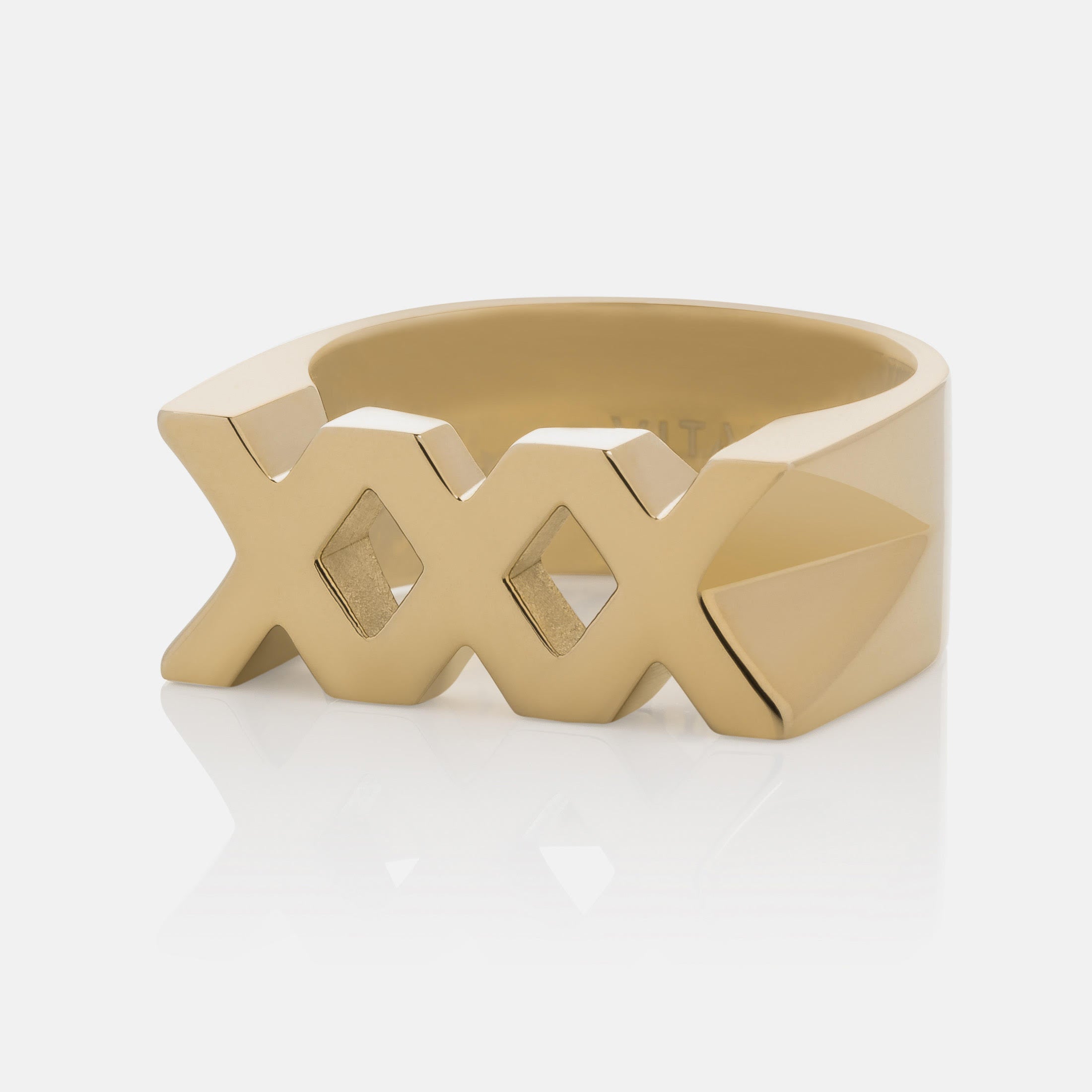 Vitaly XXX Ring 100 Recycled Stainless Steel Accessories